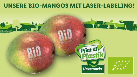 Bio-Mango´s mit Laser-Labeling