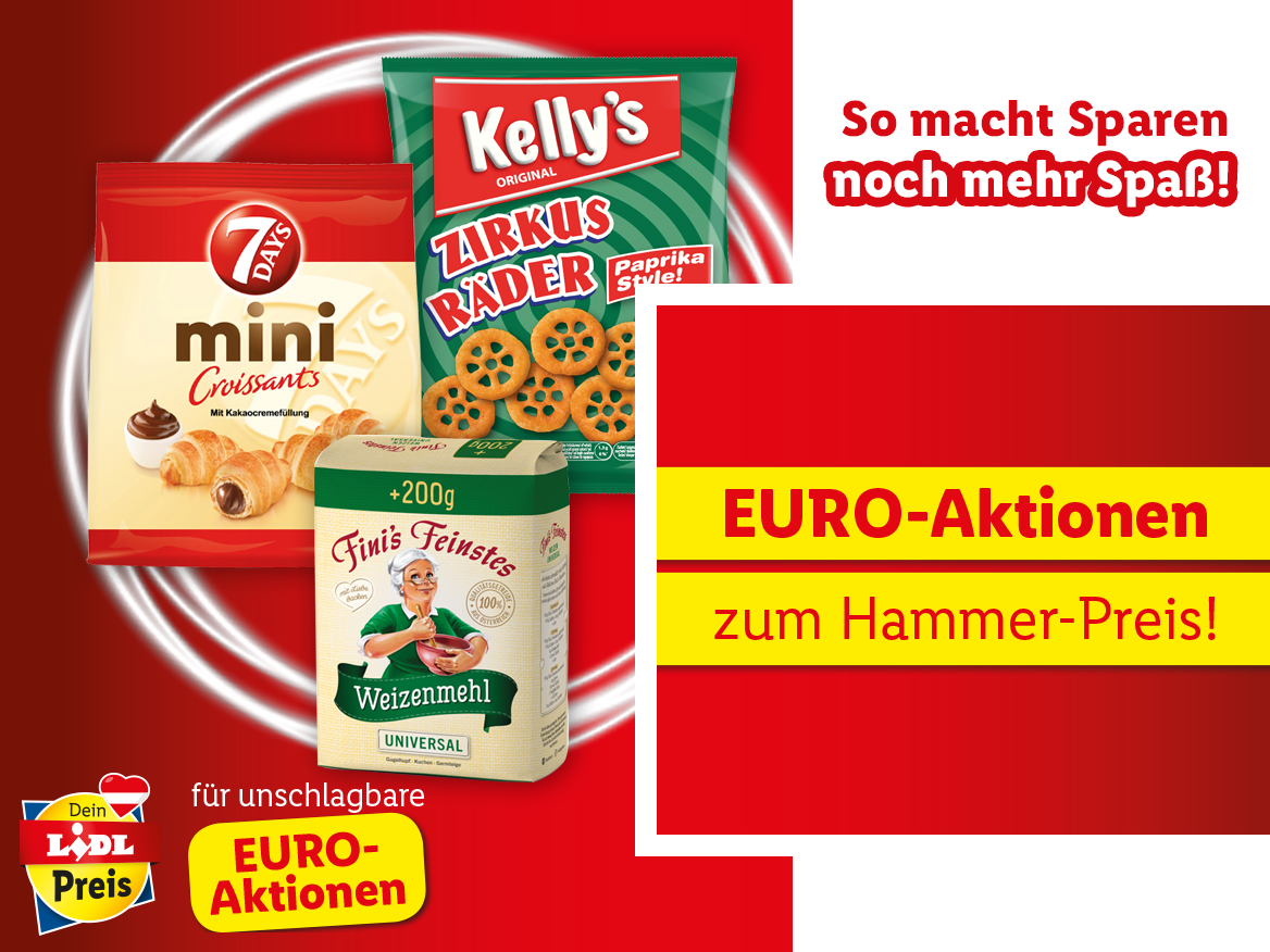 Euro-Aktionen zum Hammer-Preis