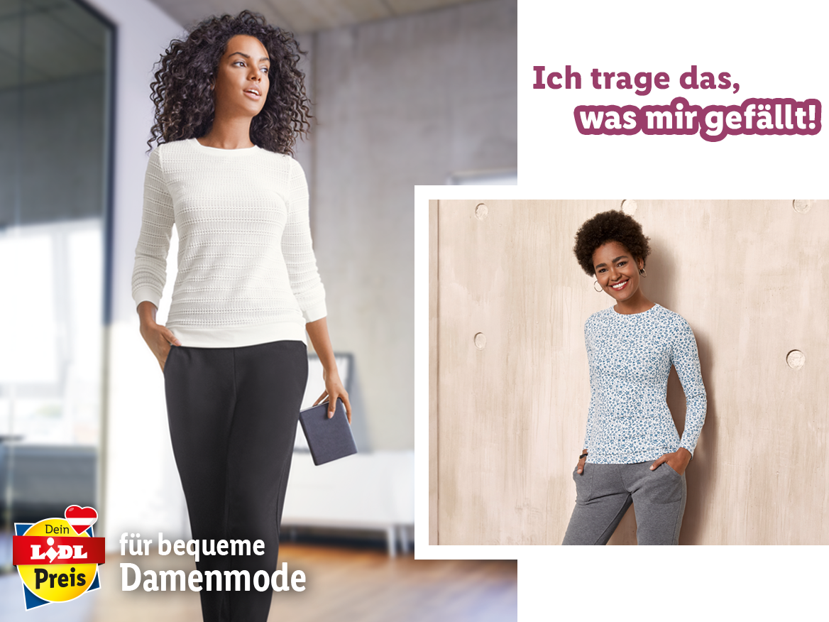 Bequeme Damenmode