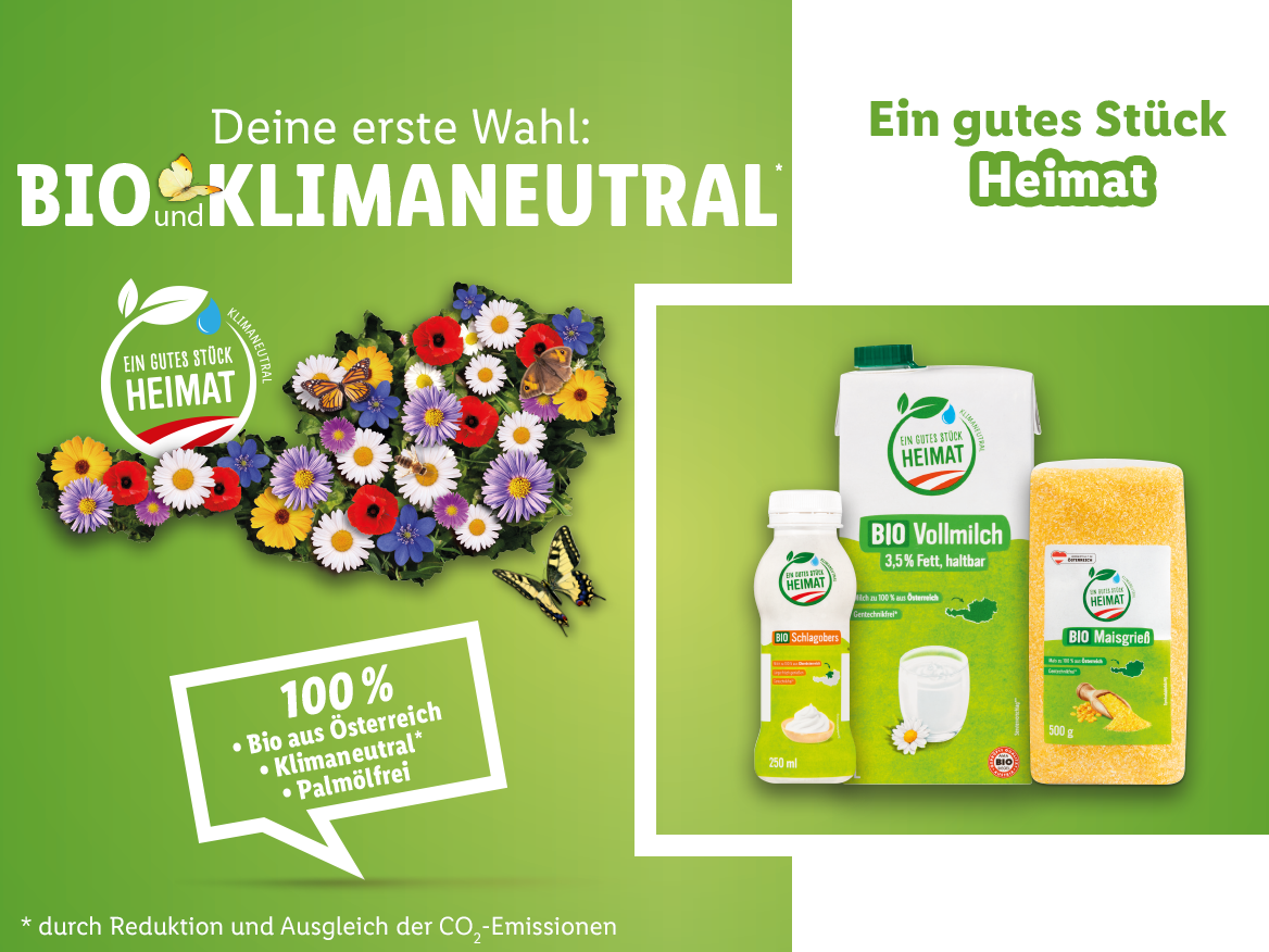 Bio und Klimaneutral - Ein gutes Stück Heimat