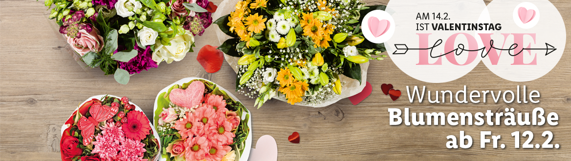 Wundervolle Blumensträuße