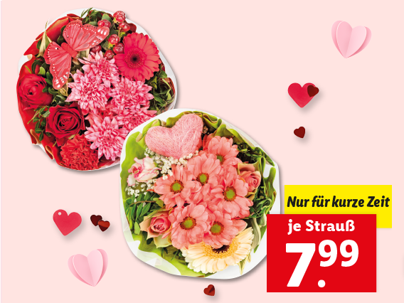 Valentinsstrauß Harmonie