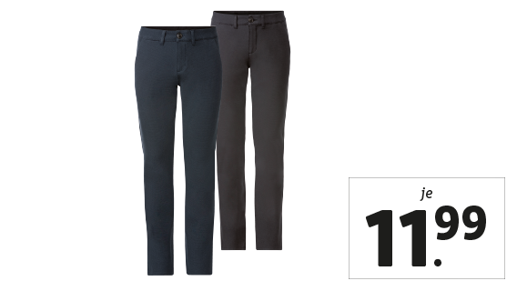 Herren Stoffhose „Slim Fit“