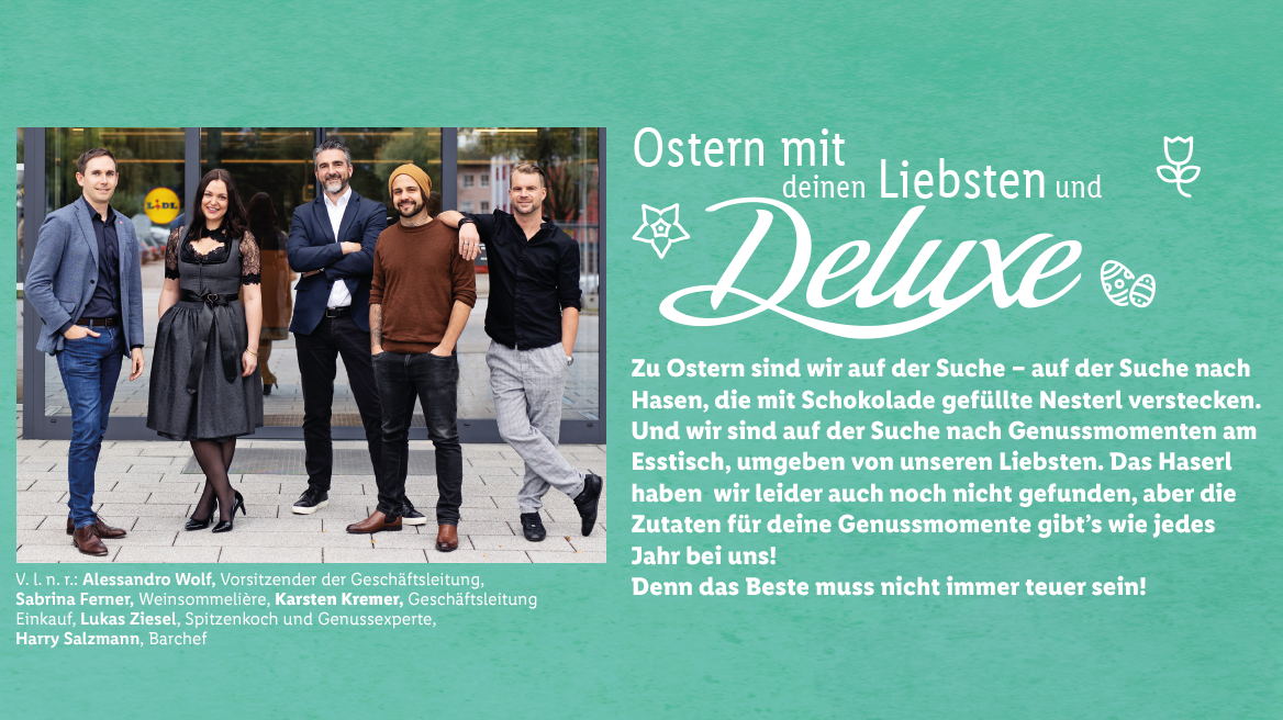 Ostern mit deinen Liebsten und Deluxe