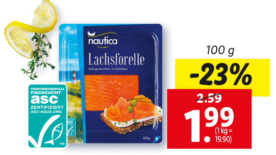 ASC Lachsforelle geräuchert