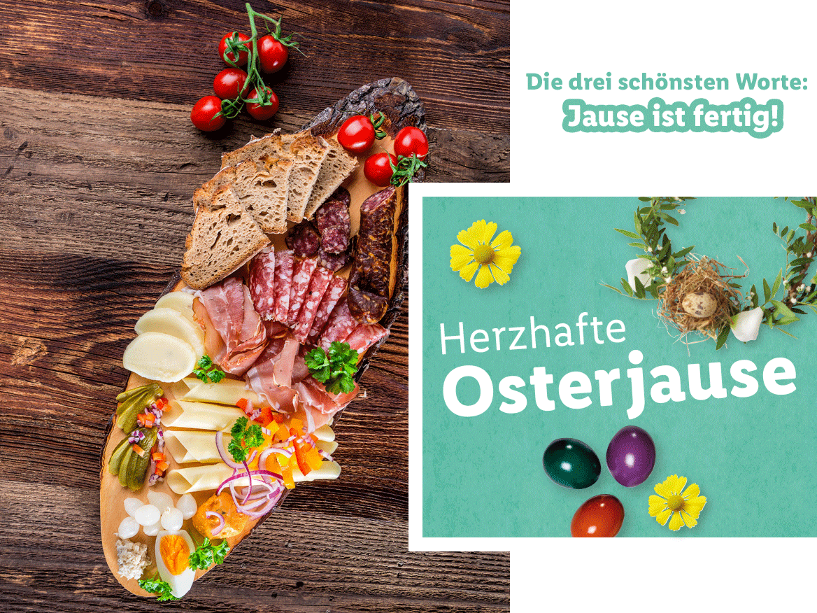 Herzhafte Osterjause