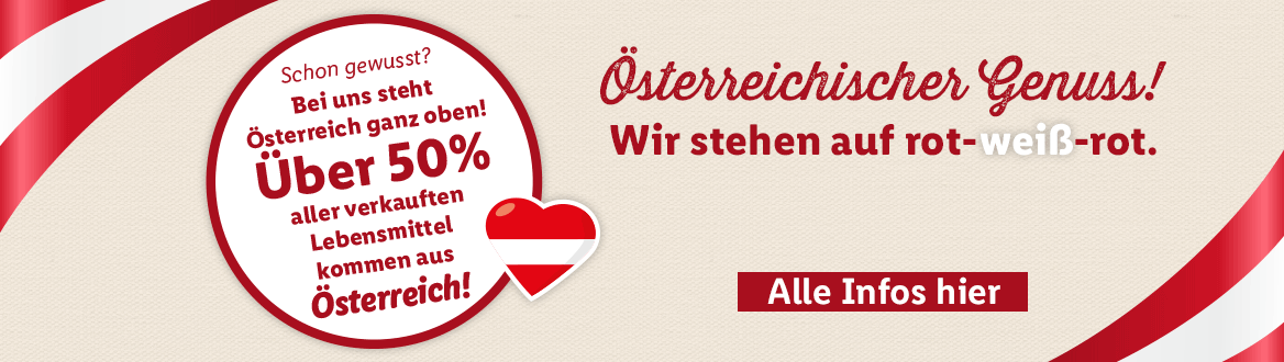Über 50% aus Österreich