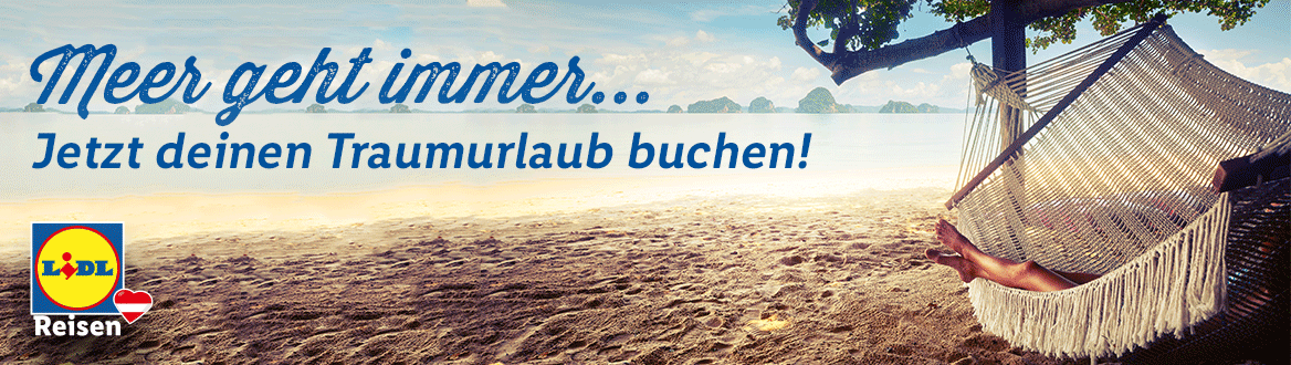 Meer geht immer - jetzt den Traumurlaub buchen!