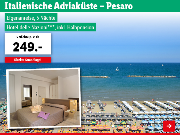 Italien - Italienische Adria - Pesaro