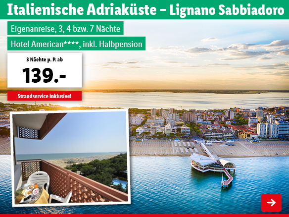 Italien - Italienische Adria - Lignano Sabbiadoro