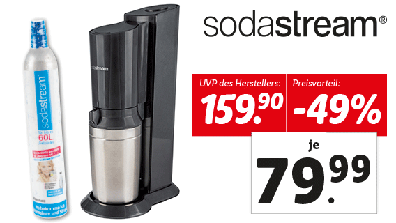 Sodastream® Wassersprudler „Crystal 2.0“