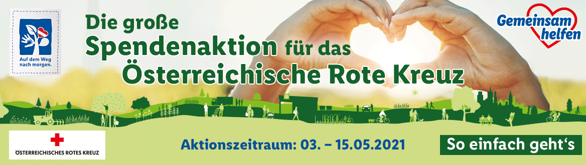 Spendensammelwoche für das Österreichische Rote Kreuz