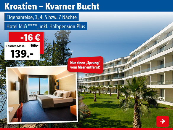 Kroatien - Kvarner Bucht - Icici 