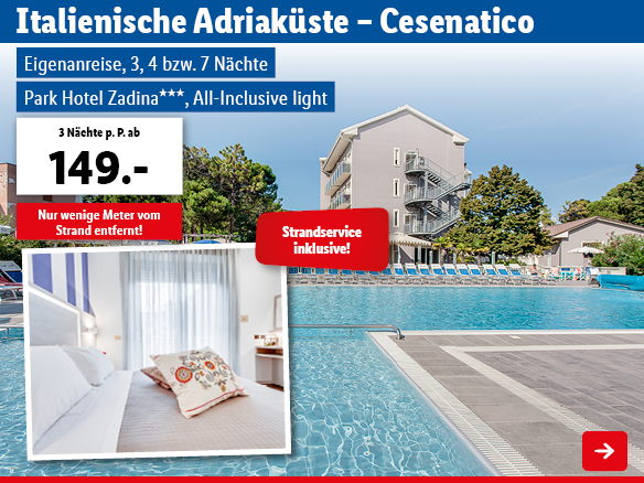 Italien - Italienische Adria - Cesenatico