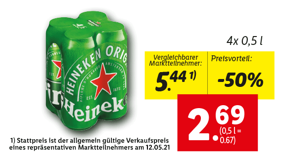 Heineken Premium Lager Bier