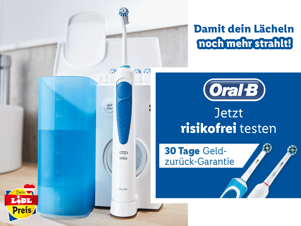 ORAL B Jetzt Risikofrei testen