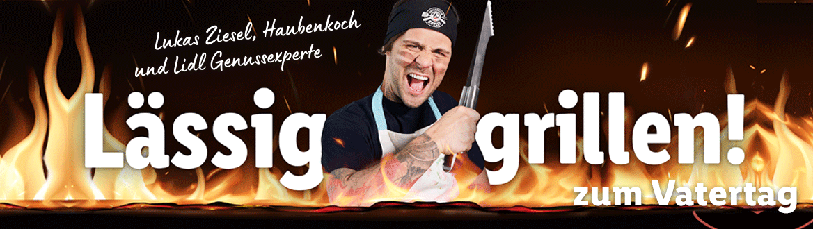 Lässig grillen