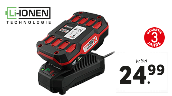 Akku, 20 V + Ladegerät