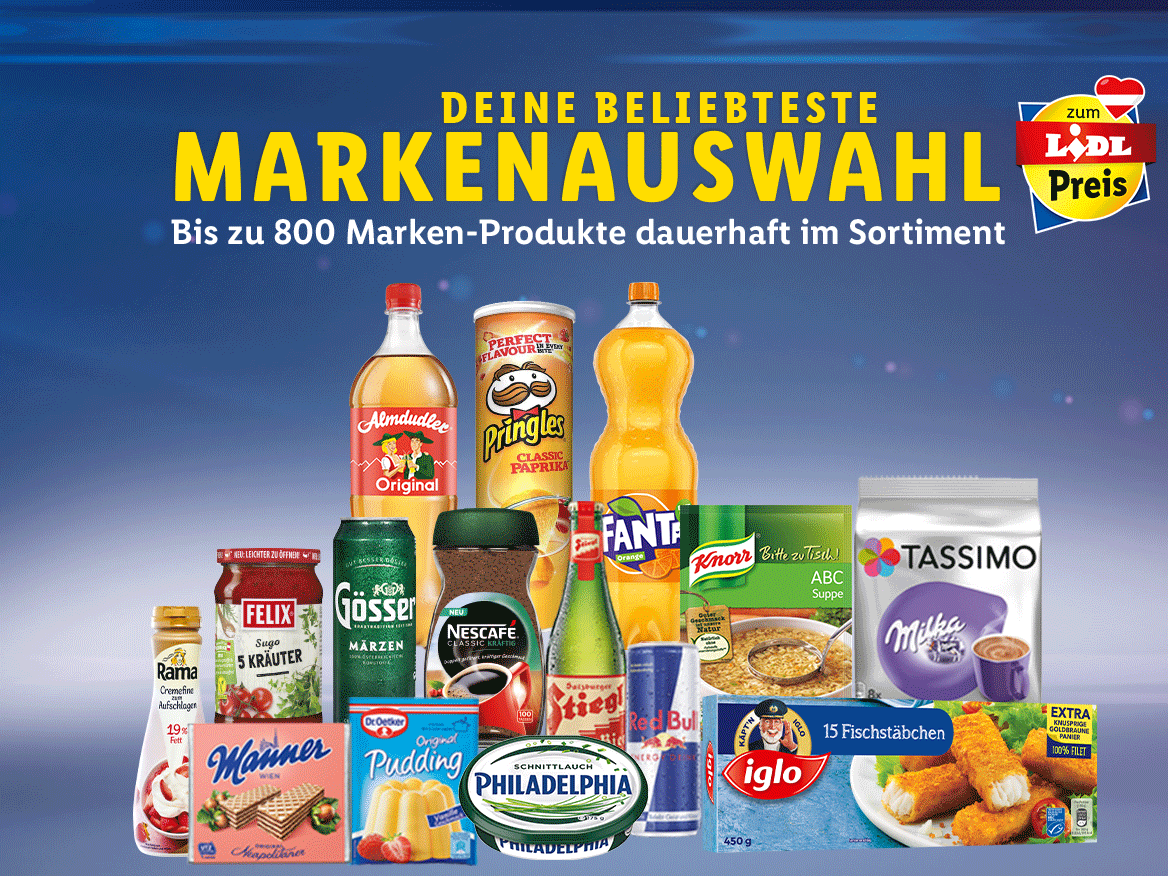 Deine beliebteste Markenauswahl
