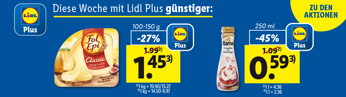 Lidl Plus Aktuelle Aktionen