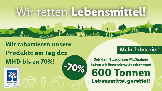 Wir retten Lebensmittel