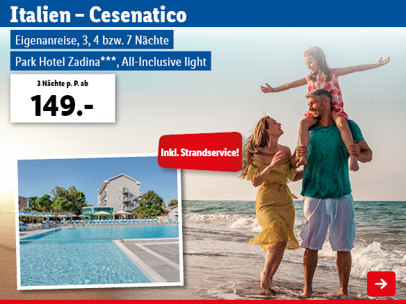Italien - Italienische Adria - Cesenatico