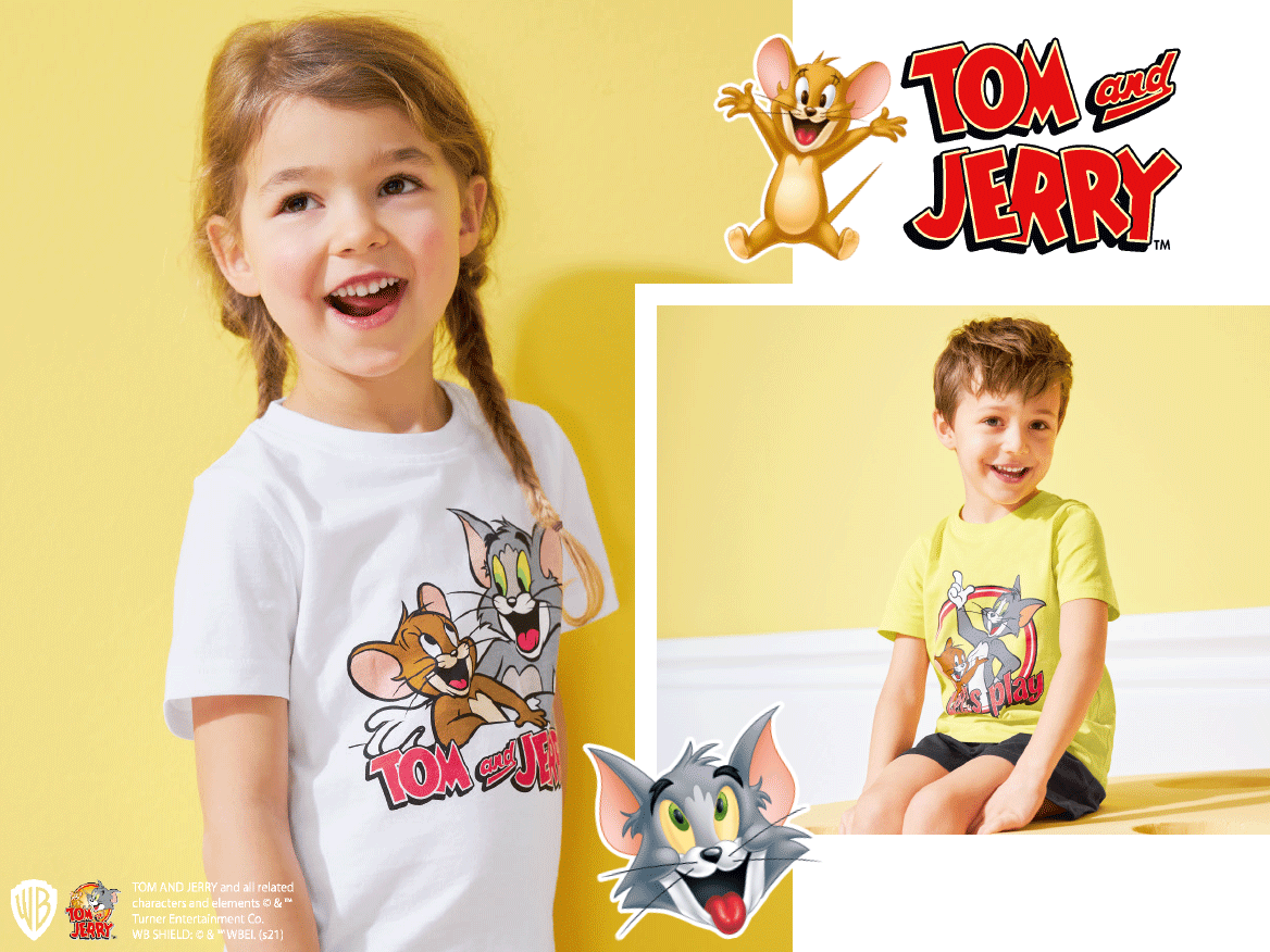 Bunte Kindertextilien