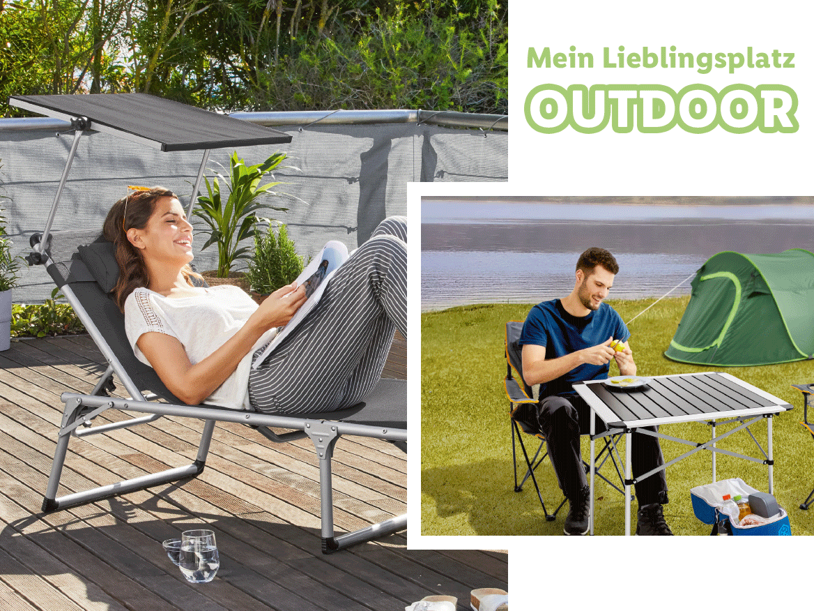 Perfekt Ausgerüstet für draußen