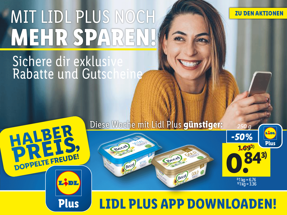 Lidl Plus Aktionen