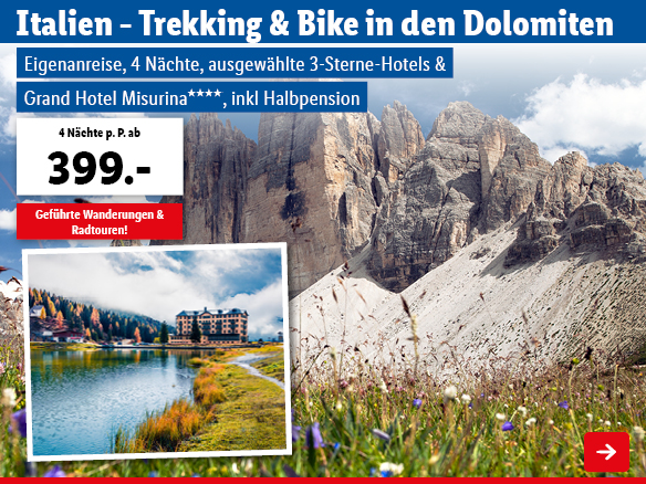 Italien - Südtirol-Trentino - Dolomiten - Trentino-Südtirol