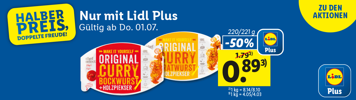 Nur mit Lidl Plus