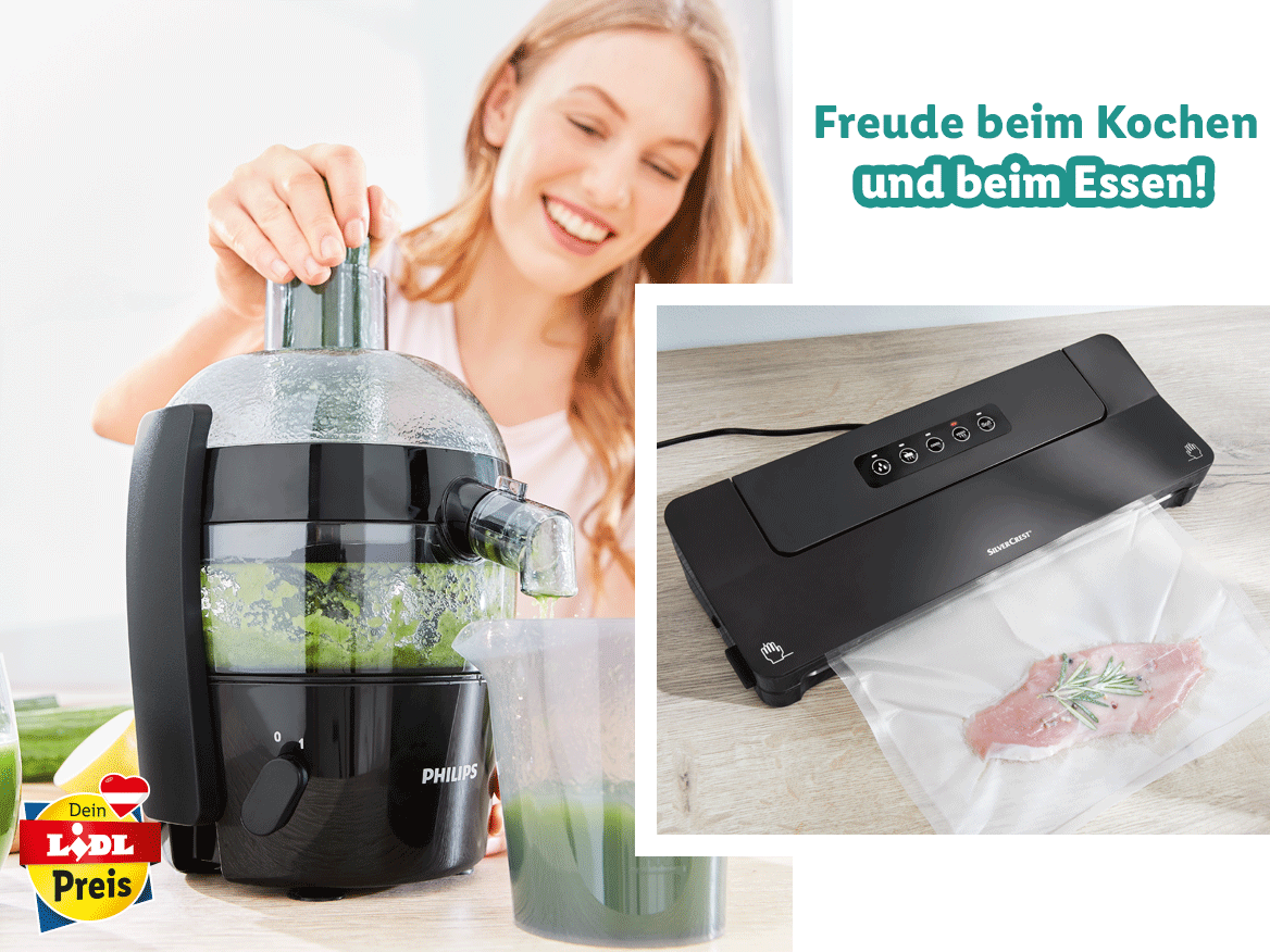 Perfekte Küchenhelfer