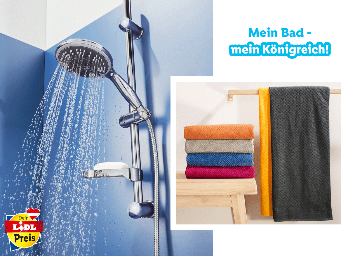 Bunte Basics für dein Badezimmer