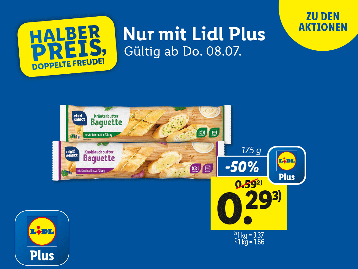 Lidl Plus Aktionen