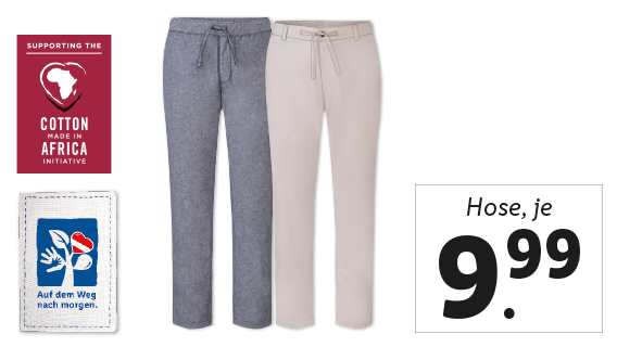 Herren Leinenhose