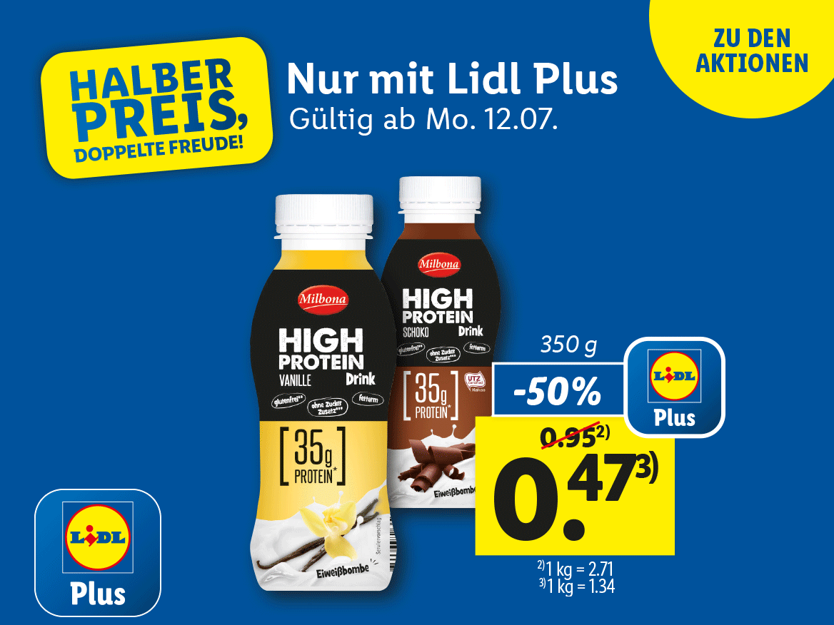 Lidl Plus Aktionen