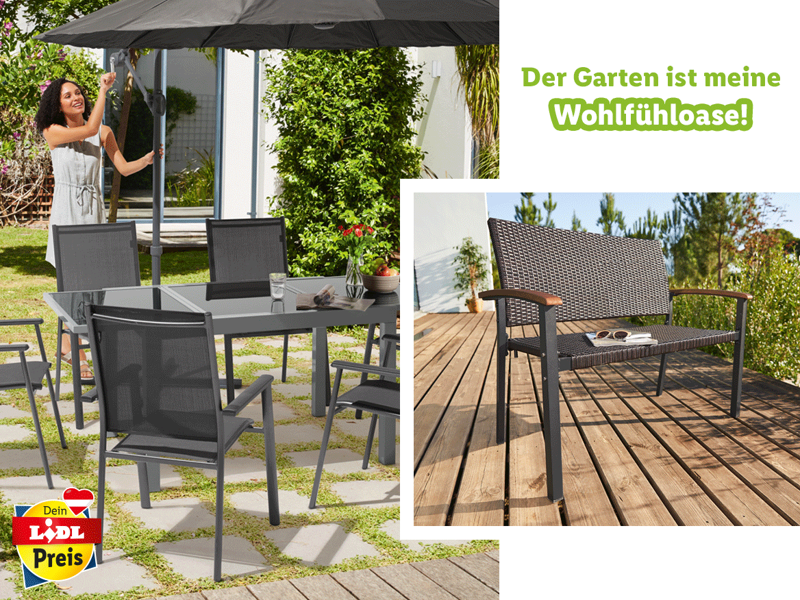 Gemütlich im Garten