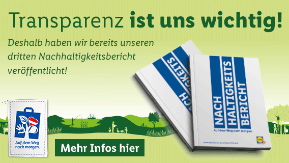 Nachhaltigkeitsbericht - jetzt downloaden