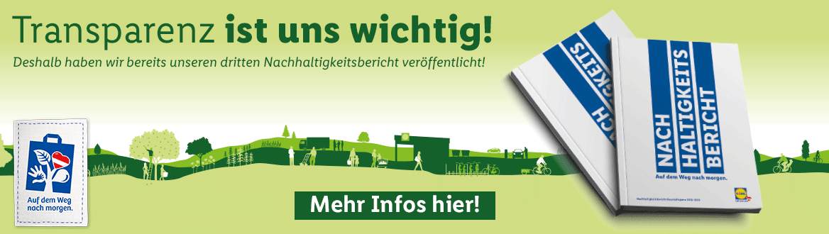 Nachhaltigkeitsbericht - jetzt downloaden
