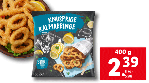 Knusprige Kalmarringe