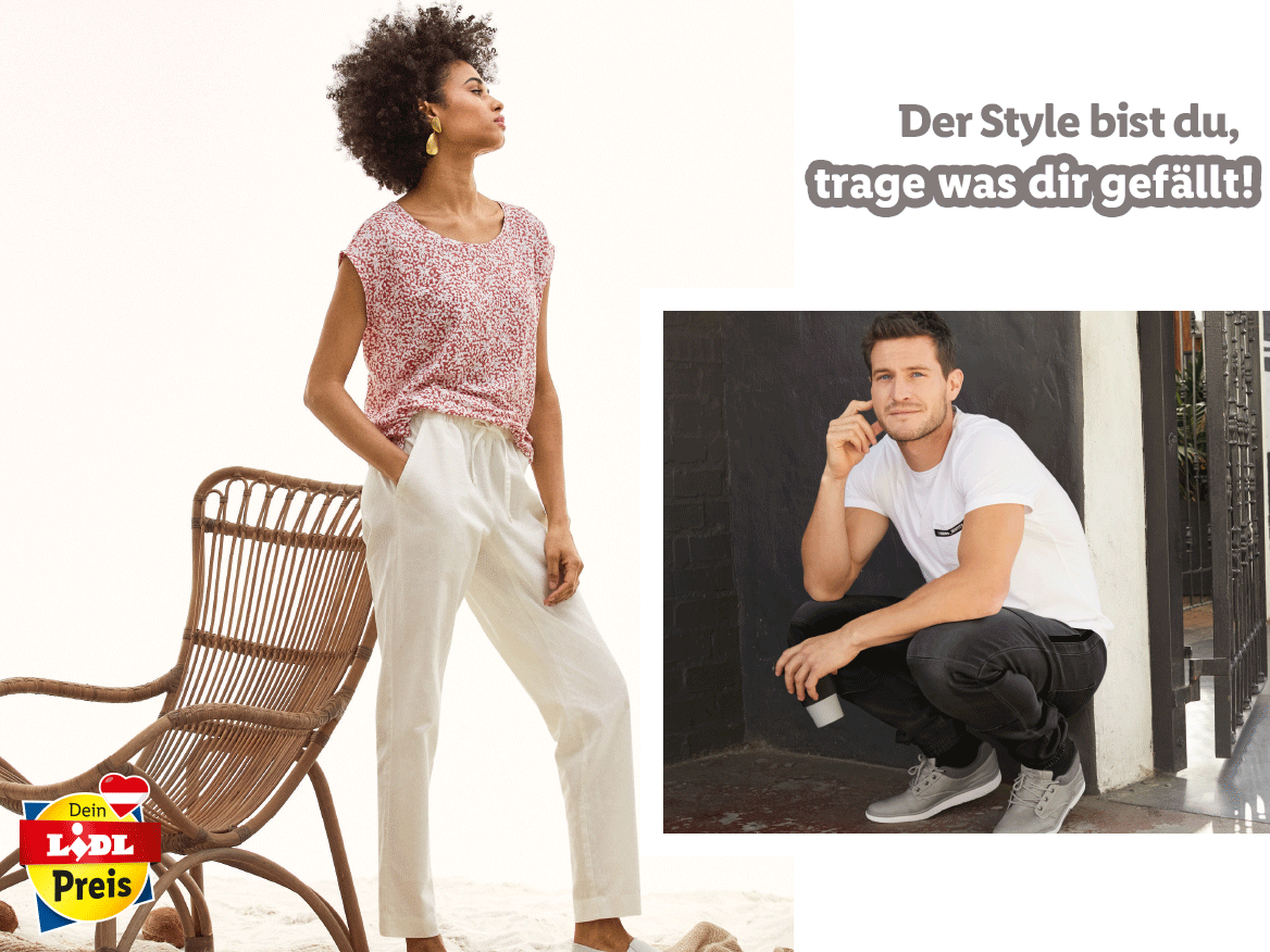 Lockerleichte Sommerkleidung
