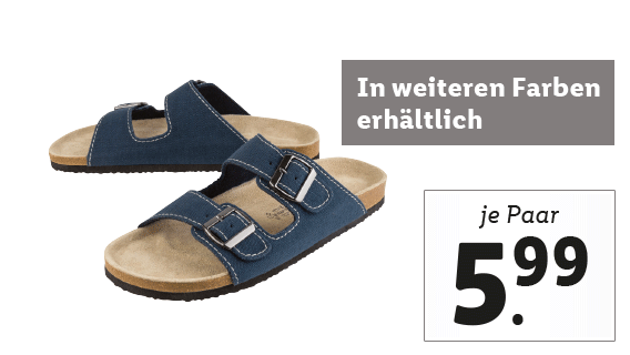 Herren Pantoletten