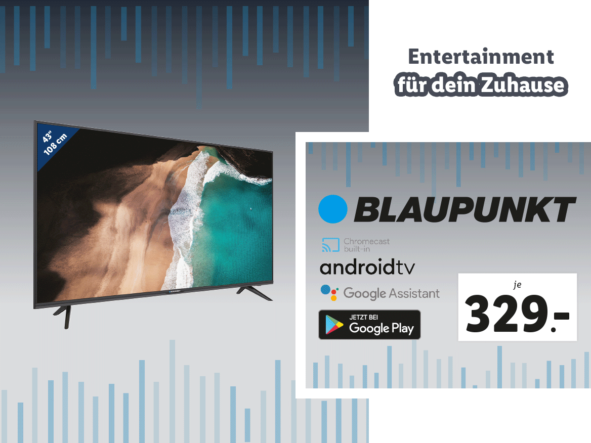 Blaupunkt 43" FUll HD Android Smart TV