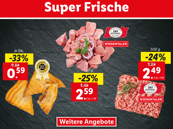 Super Frische zum Lidl Preis