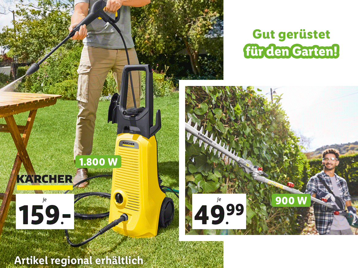 Für Gartenprofis