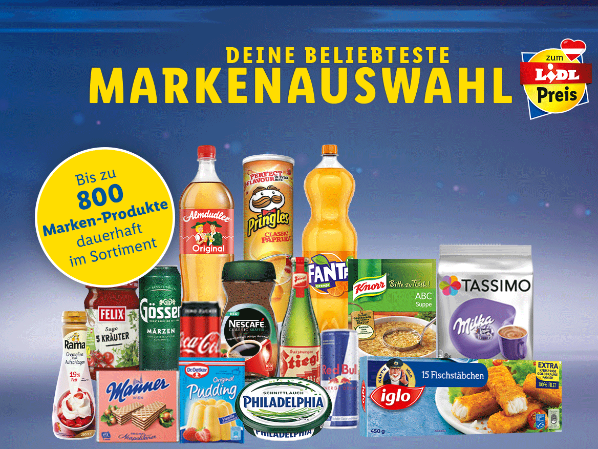 Deine beliebteste Markenauswahl