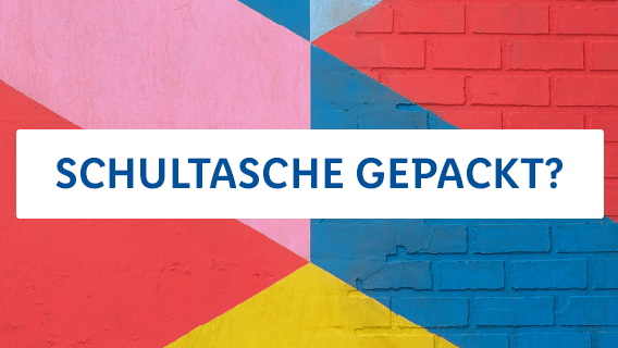 Alles für den Schulstart