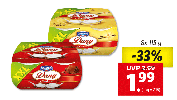 Danone Dany Sahne