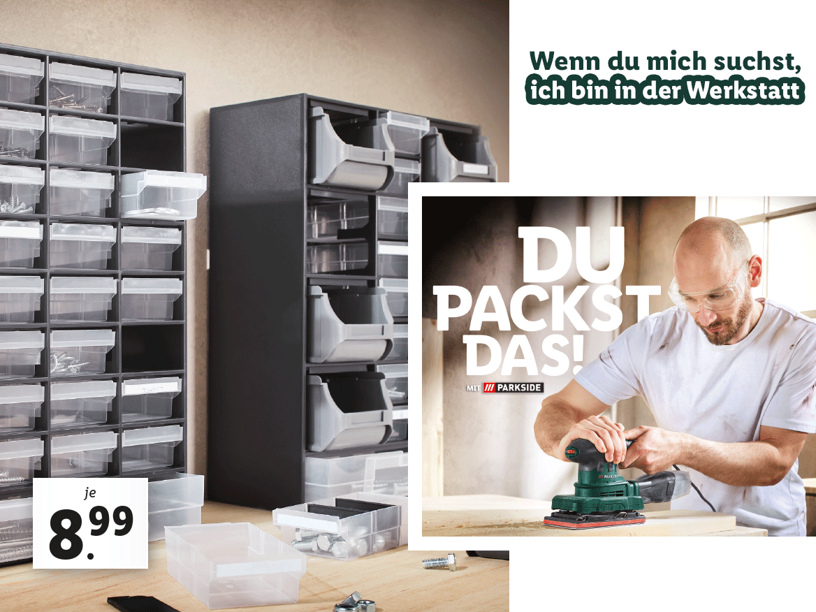 Du packst das, mit Parkside