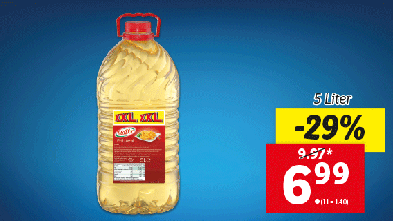 Frittieröl 5 Liter